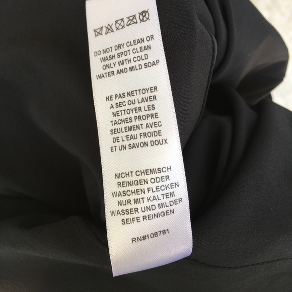 Aidan Mattox Black Sheer Faux Leather Dress - Picture 6 of 7